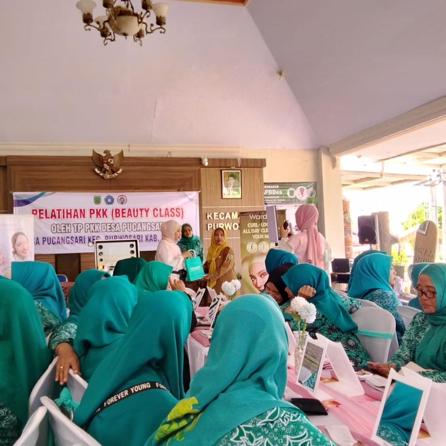 PELATIHAN PKK (BEAUTY CLASS)